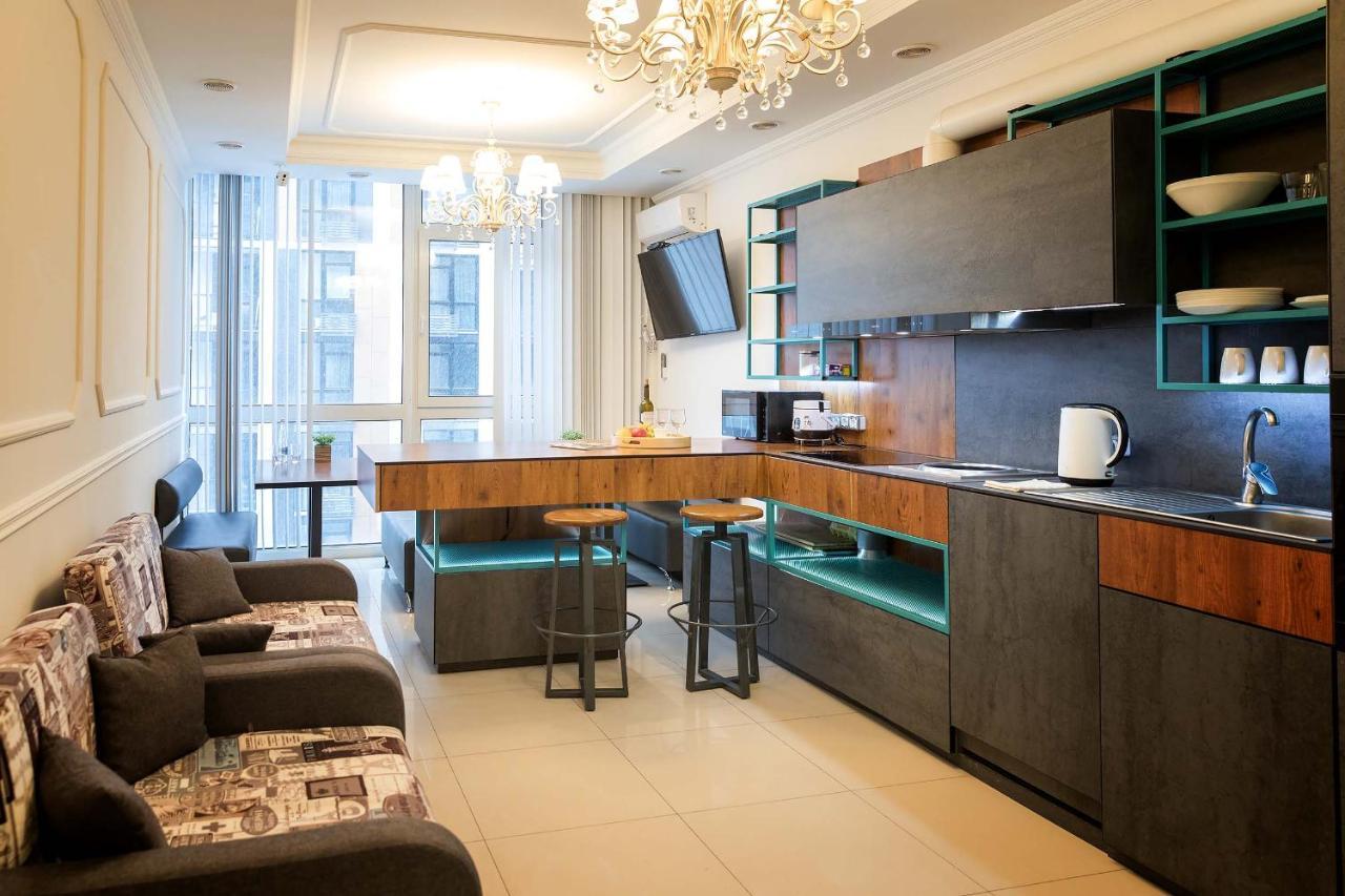 Sun Apartments เคียฟ ภายนอก รูปภาพ